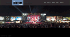 Desktop Screenshot of meridianconcerts.com